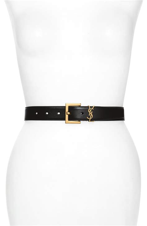 ysl black belt|ysl belts for women.